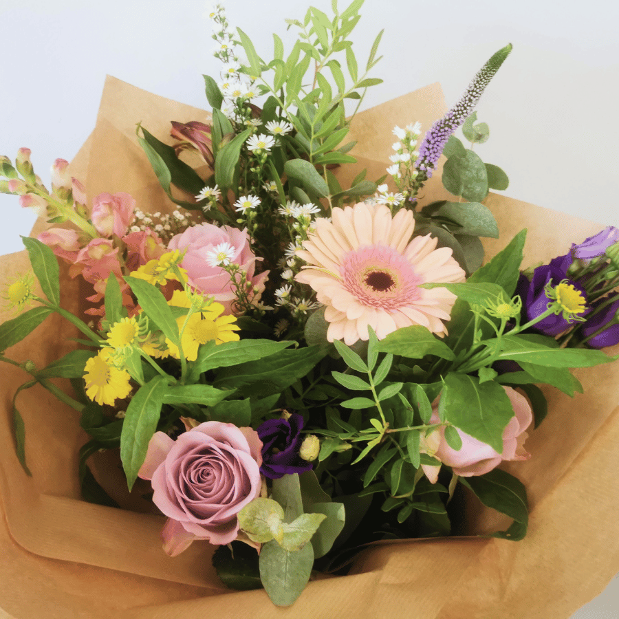"In Bloom" Pretty Mixed Bouquet The Hampshire Florist